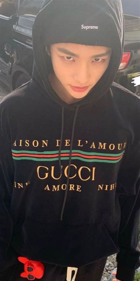 hyunjin gucci hoodie